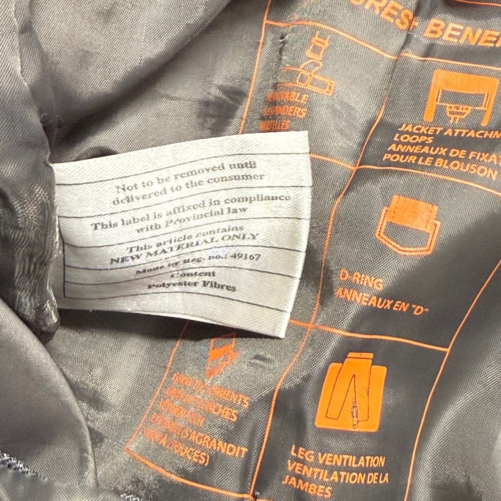 Firefly Aquabase Snow Pants Grey Snow boarding Skiing Cargo Lined - Picture 7 of 14